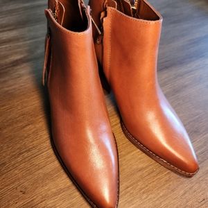 New Sam Edelman Leather Boots Size 7